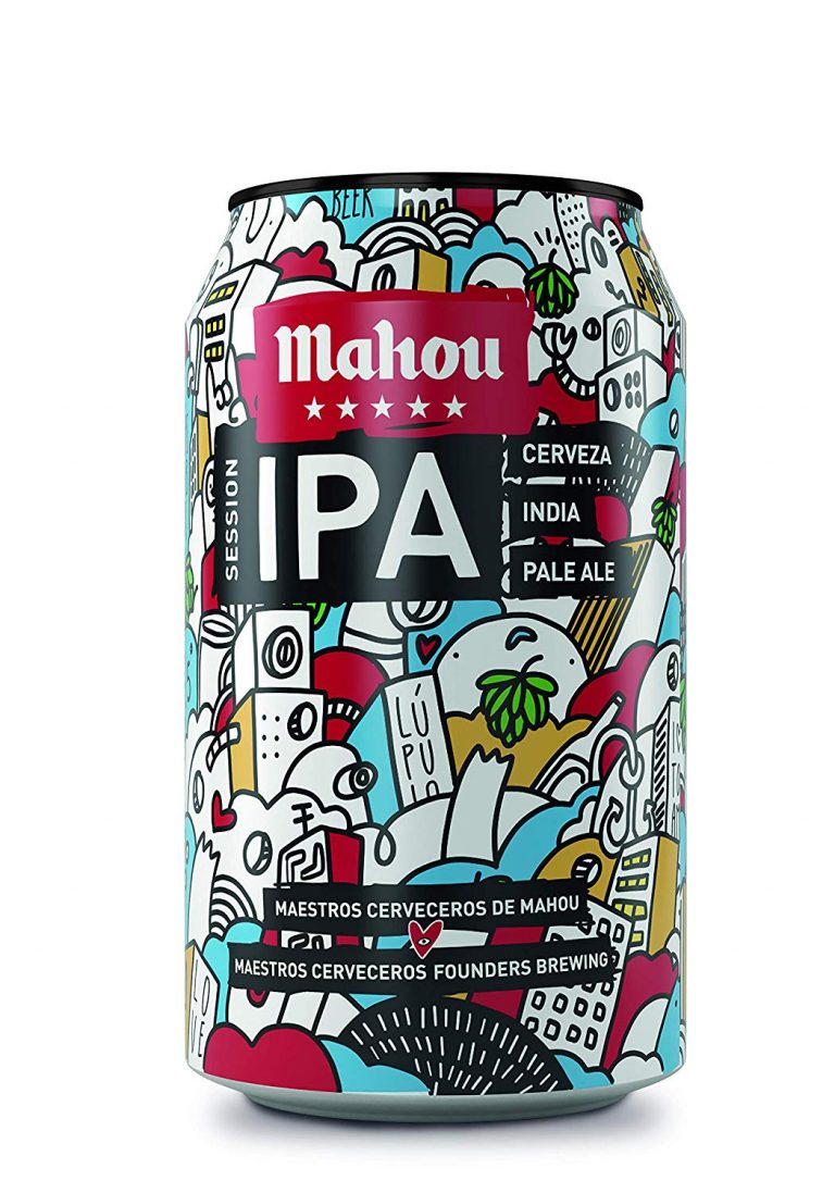 Mahou 5 Estrellas Session Ipa 33cl Blik Non Frio La Cerveza Española 